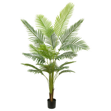 Behrens Artificial Palm Tree, Green, 43 W X 43 D X 71 H