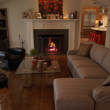 Pound Ridge Transitional Farmhouse