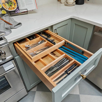 Bright Small Kitchen
