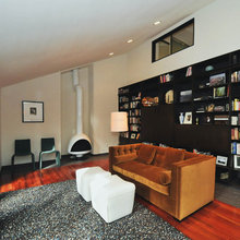 fireplace in great room