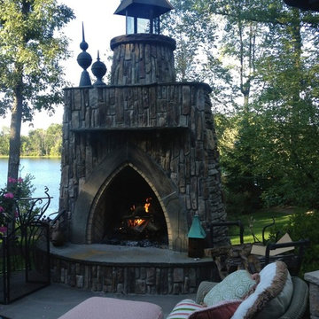 Rustic Michigan Beach House