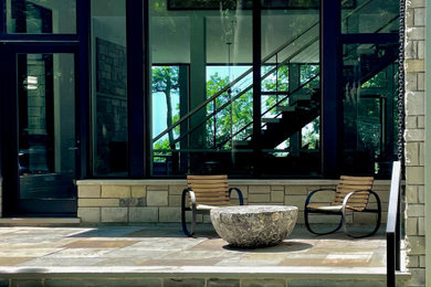 Patio - contemporary patio idea in Chicago