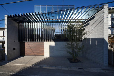Minimalist exterior home photo in Tokyo