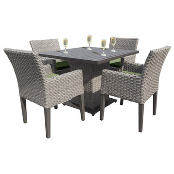 Florence Square Dining Table With 4 Chairs Cilantro