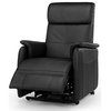 Ayre Reclining Lift Chair with Remote Control and Top Grain Leather