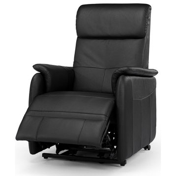 Ayre Reclining Lift Chair with Remote Control and Top Grain Leather