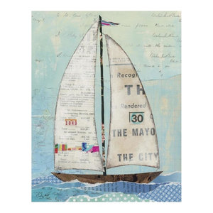 at The Regatta III Canvas Artwork 22 x 28 Global Gallery Courtney Prahl