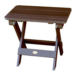 Highwood USA - Highwood USA Outdoor Adirondack End Table - Outdoor Side Tables