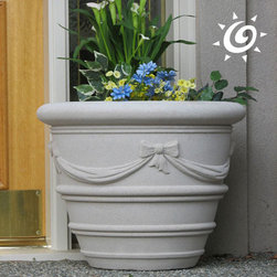 Sandstone Cardiff Vase - Outdoor Pots And Planters
