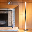 Brightech Helix - Modern LED Floor Lamp for Living Room Bright Lighting, Black