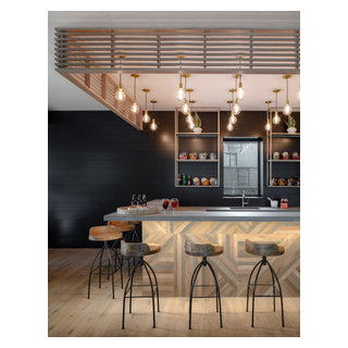 Custom Soda Bar Basement Bar Lower Level Wetbar - Transitional - Home ...
