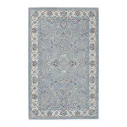 Constantine Light Grey/Beige 5 ft. x 8 ft. Area Rug - Area Rugs