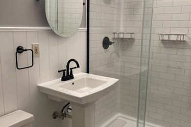 Foto de cuarto de baño minimalista pequeño