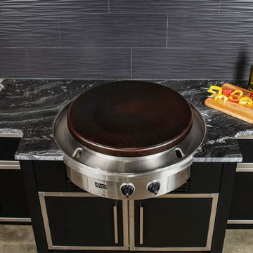 Outdoor Kitchen Featuring Evo Grill