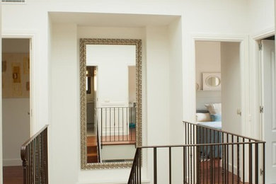 Inspiration for a modern staircase remodel in Other