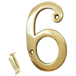 Contemporary House Numbers by RCH Hardware
