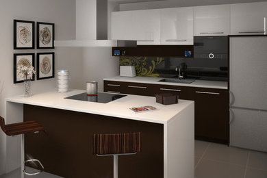 Luxury Apartment Kitchen Layout Proposal
