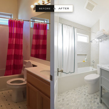 Bathroom Before & After • Atelier Noël