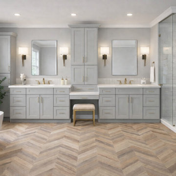 Prestigious Shaker Grey Gallery| Bathroom Projects
