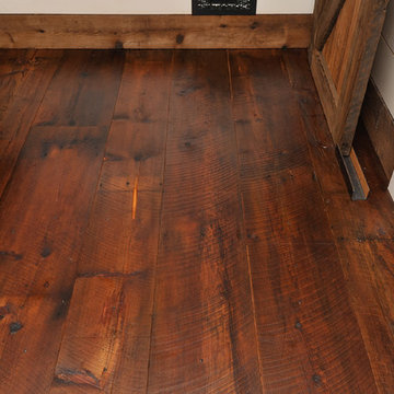 White pine flooring