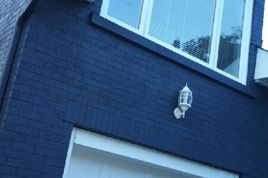 Inspiration for an exterior home remodel in Ottawa