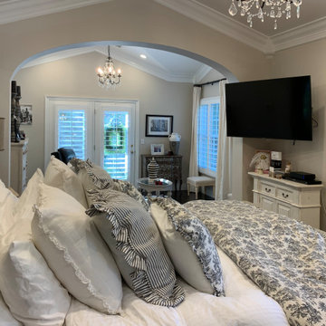 Master Bedroom with expanded sitting room.