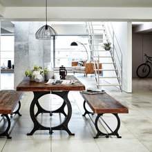 Open plan kitchen