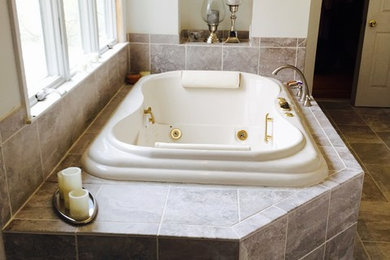 Walk-In Shower & Soaking Tub Complete Bathroom Remodel
