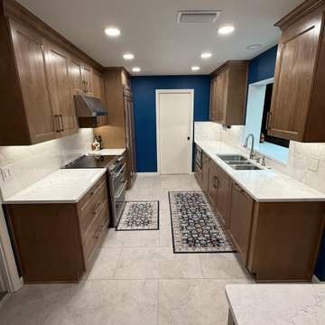 Warm Wood Elegance: A Stunning Custom Kitchen Transformation