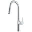Oletto Pull-Down 1-Handle 1-Hole Kitchen Faucet, 2-Function, Chrome