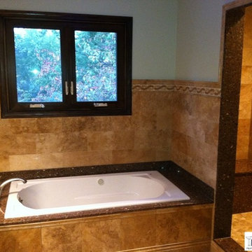 Master bathroom remodeled in Mount Prospect