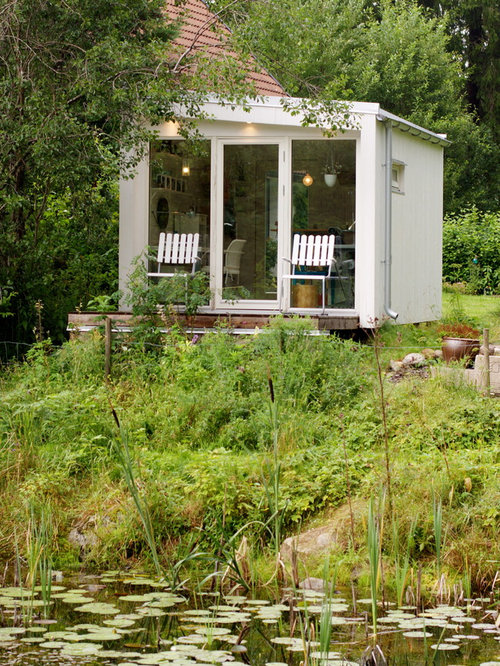 Scandinavian Shed Design Ideas, Remodels & Photos