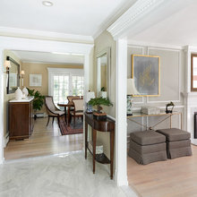 Herringbone tile for Entry