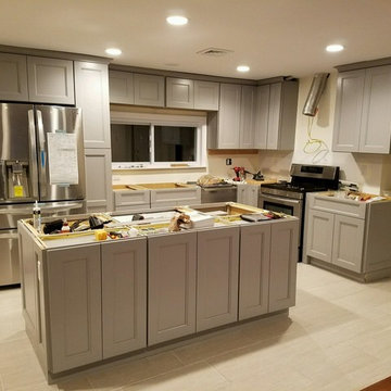 Almost completed. Kitchens by Frankie, waiting for counter top