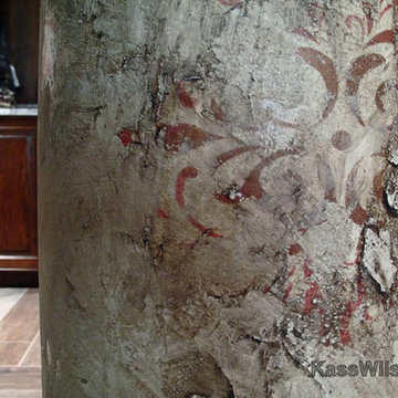 Supporting Role: Aged Plaster Columns