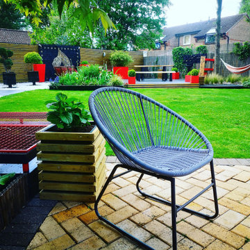 Bespoke picnic tabe and beches