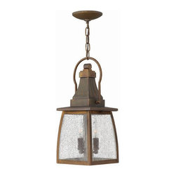 Hinkley Montauk 2 Light Pendant Lighting in Sienna finish - Lighting