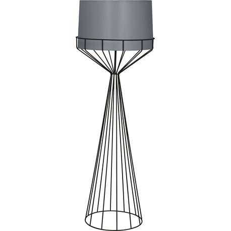 Portal Floor Lamp B - Matte Black