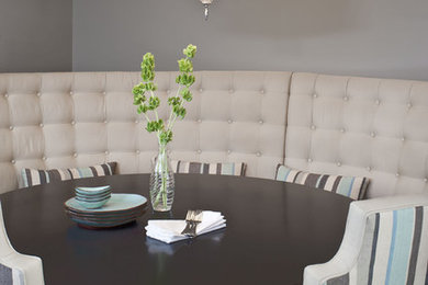 Photo of a transitional dining room in Los Angeles.
