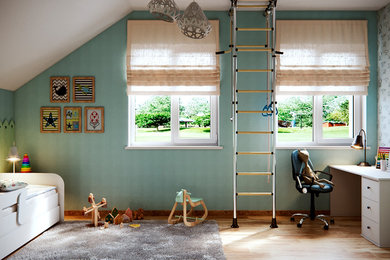 визуализация детской комнаты для дизайн студии VIP Decor