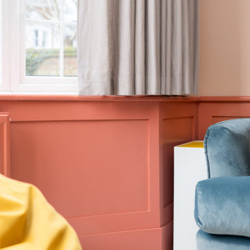 Playful Tones & Balance Lay-On Shaker Media Wall & Living Room Wall Panelling