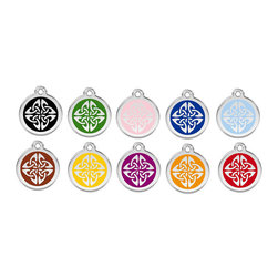 Red Dingo Tribal Arrows ID Tag - Dog Toys