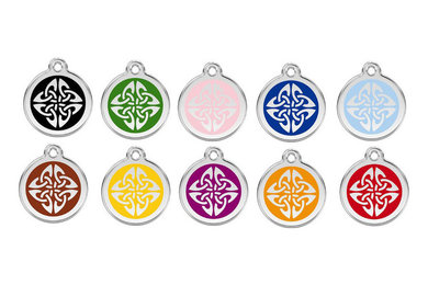 Red Dingo Tribal Arrows ID Tag