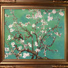 Branches of an Almond Tree in Blossom, Jade