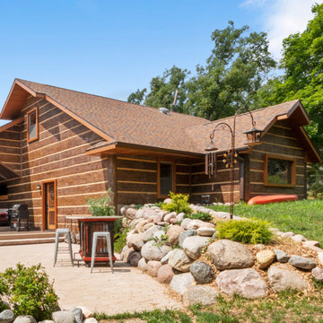 Concrete Log Siding Homes