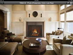 Gas fireplace for new construction