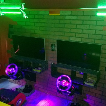 Kids arcade room ( The MANCAVE)