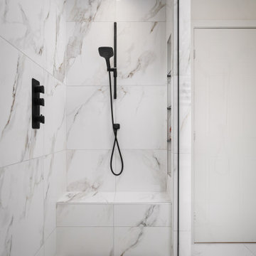 Salle de bain moderne à Montréal / Modern bathroom in Montreal