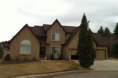 Inspiration for a timeless exterior home remodel in Denver