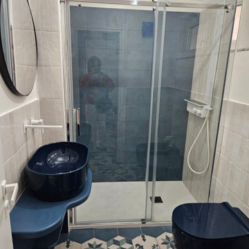 DOPO-Il bagno piano terra rinnovato